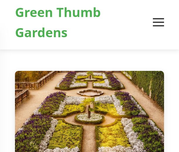 Garden Services Website Design